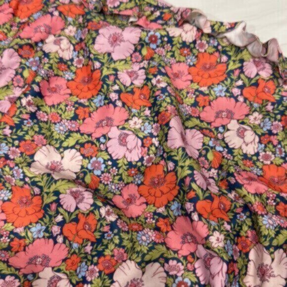 NWT J.Crew Pink Floral String Hipster Full Coverage Ruffle Bottom Size 3X - Picture 10 of 11